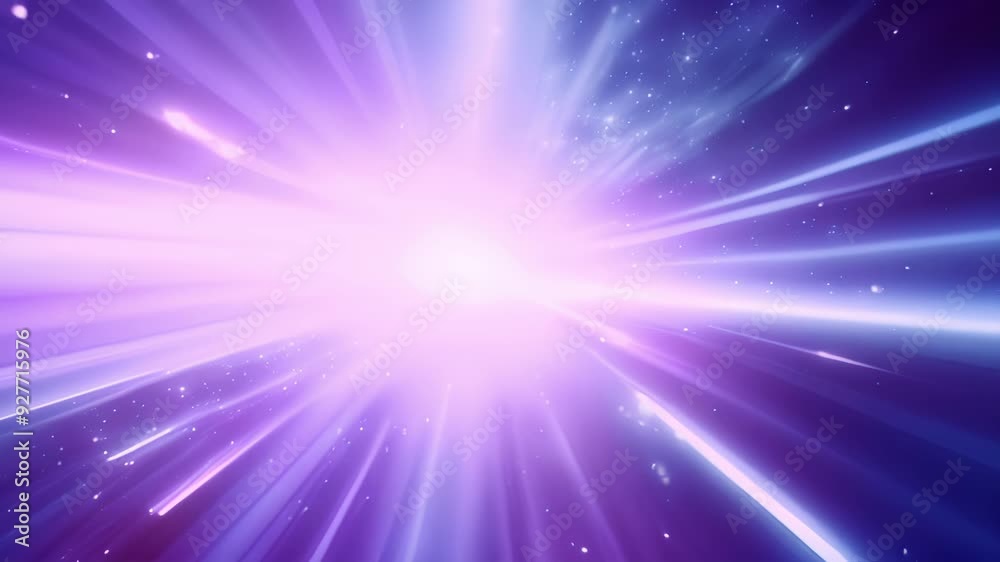 The audience is transported to another dimension as photons reveal the hidden mysteries of light.