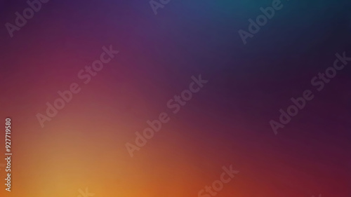 gradient banner background with a blend of purple, orange, and blue tones