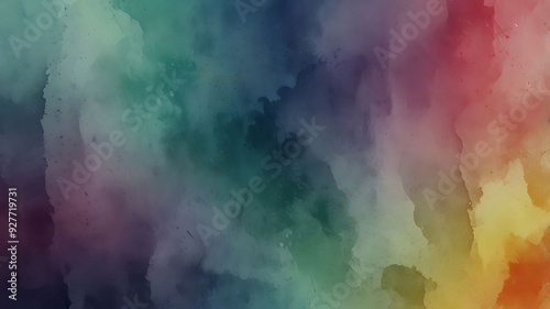 Watercolor effect gradient banner background with a soft, artistic appearance