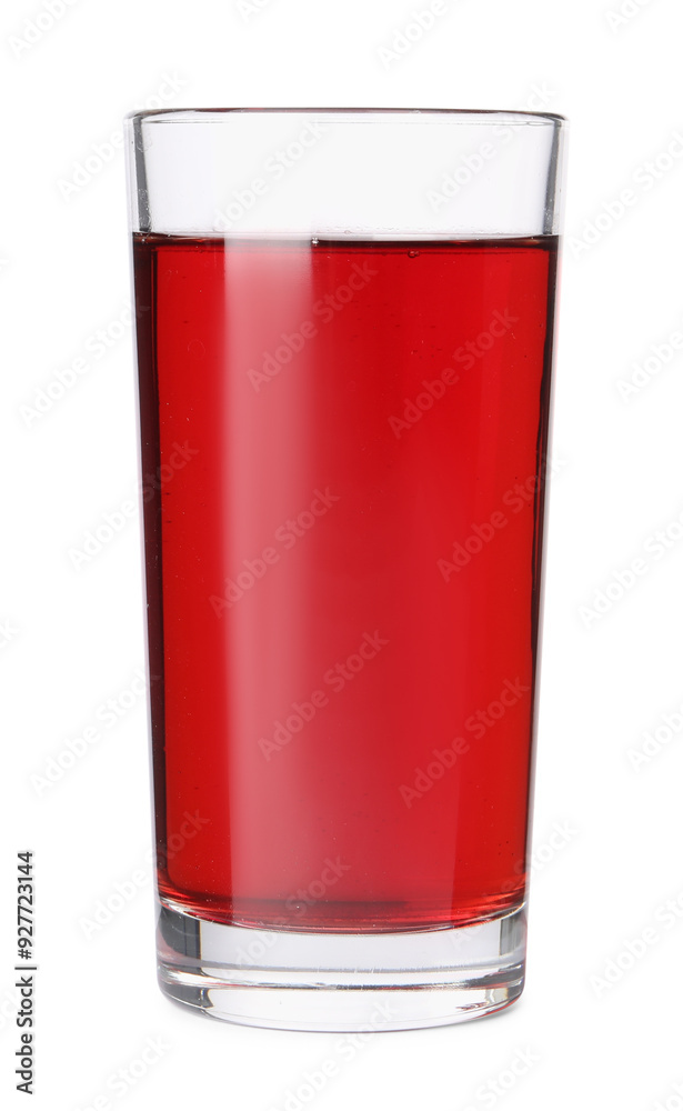 Tasty grape juice in glass isolated on white Tasty grape juice in glass isolated on white