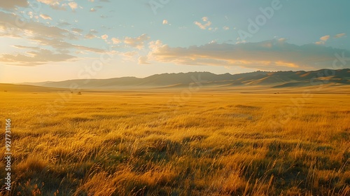 Mongolias landscapes include endless steppes