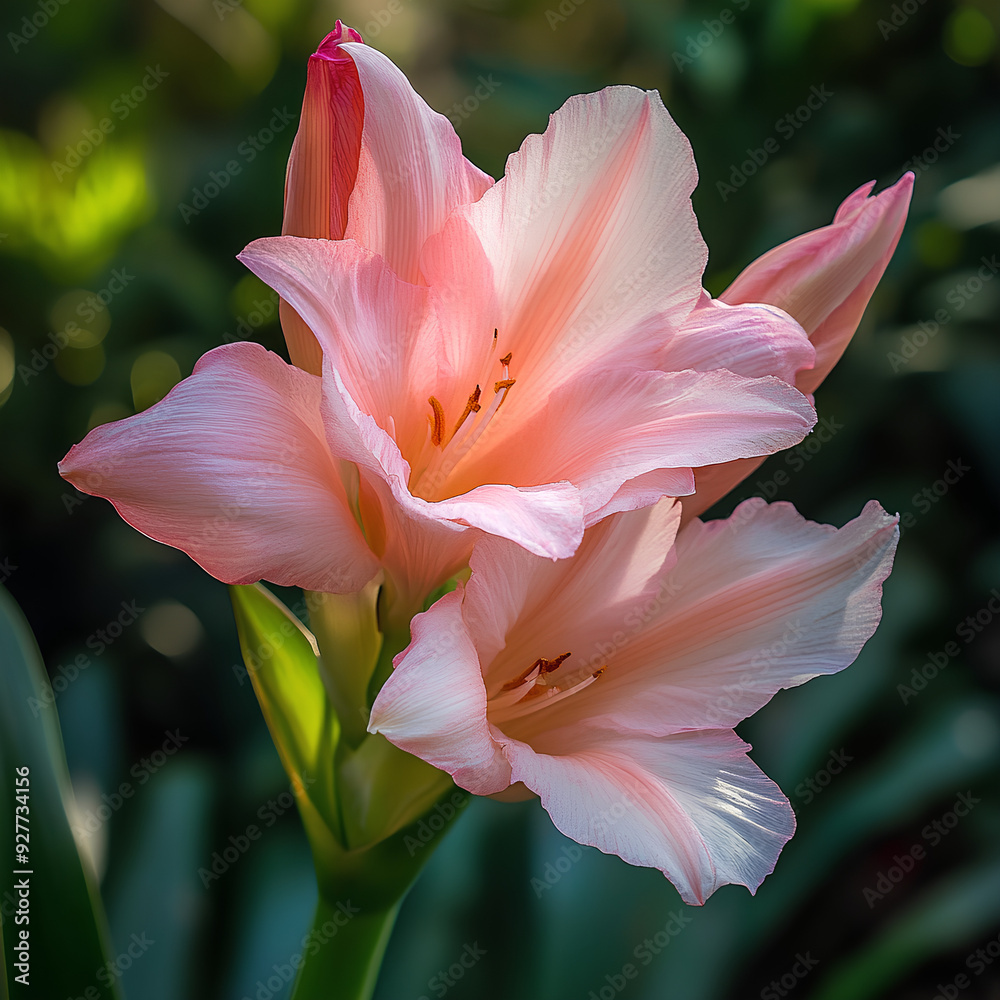 Fototapeta premium pink lily flower