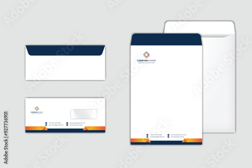 Corporate Envelope Design Template set
