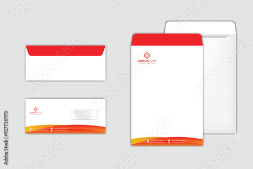 Corporate Envelope Design Template set