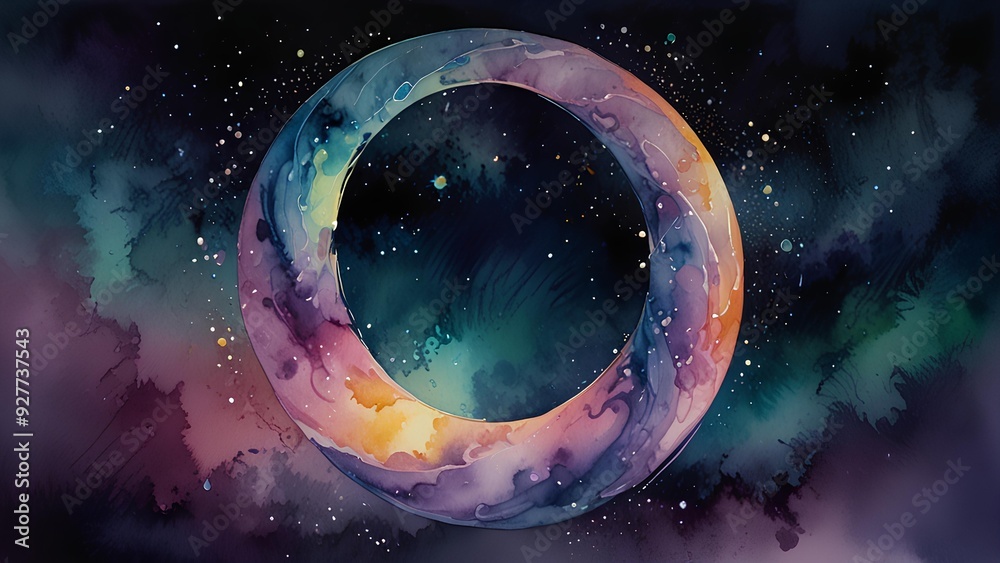 Obraz premium A sensuously gleaming quantum transporter, its ethereal form exuding allure and mystique: shimmering with hues of opal and amethyst, a captivating swirl of energy within a delicate frame. 