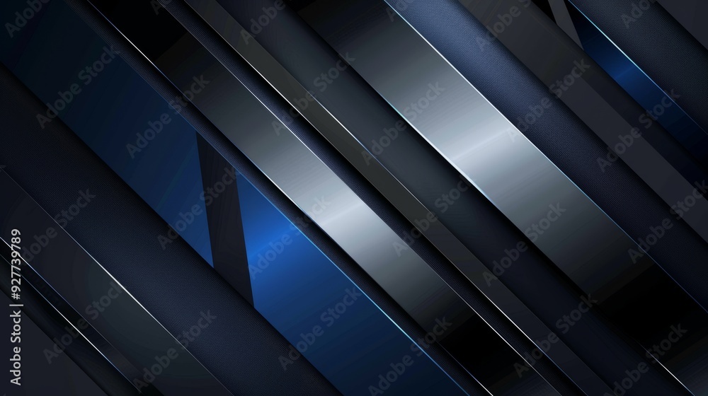 Abstract blue light and dark grey metallic overlap design featuring modern futuristic technology elements – vector illustration for high-tech backgrounds and digital themes Abstract blue light and dark grey metallic overlap design featuring modern futuristic technology elements – vector illustration for high-tech backgrounds and digital themes
