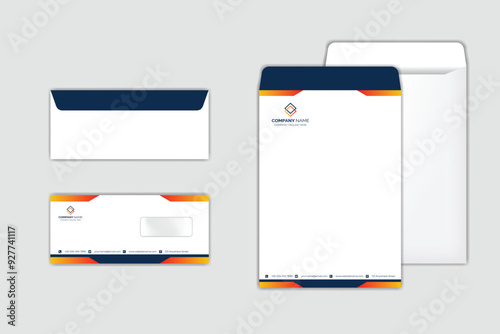 Corporate Envelope Design Template set