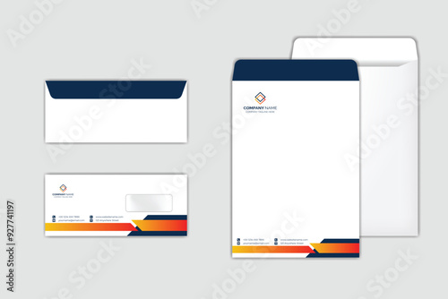 Corporate Envelope Design Template set