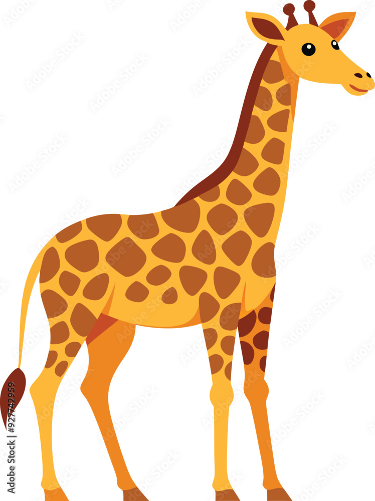 giraffe vector silhouettes isolated on a white background giraffe vector silhouettes isolated on a white background