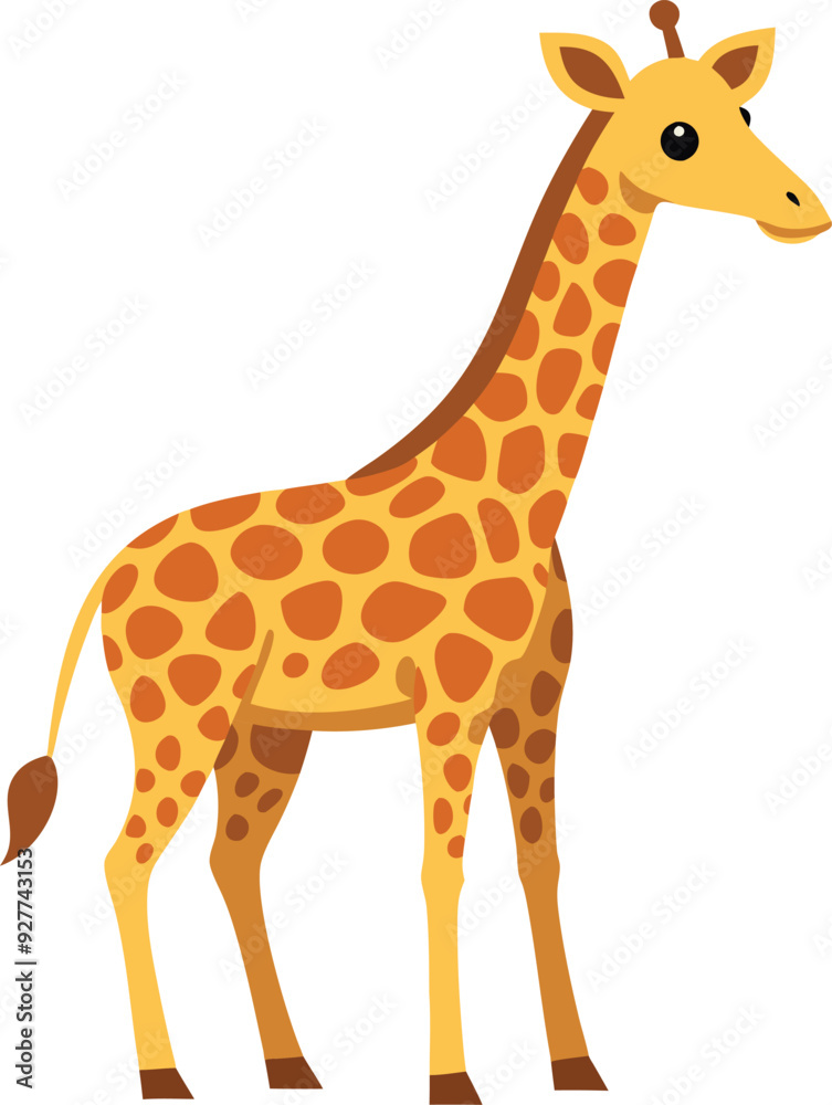 giraffe vector silhouettes isolated on a white background giraffe vector silhouettes isolated on a white background