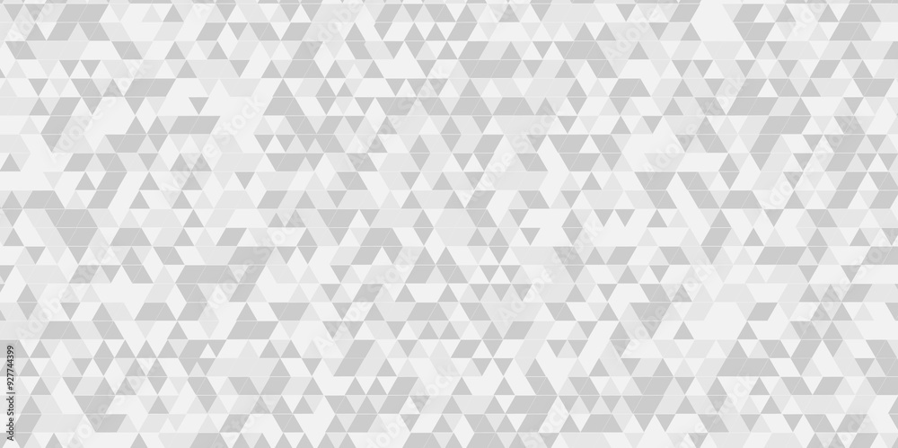 Obraz premium Abstract geometric background vector seamless technology gray and white background. Abstract geometric pattern gray Polygon Mosaic triangle, business and corporate background.