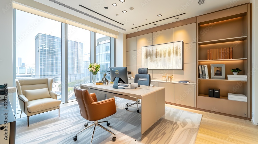 The office is magnificent with views The office is magnificent with views