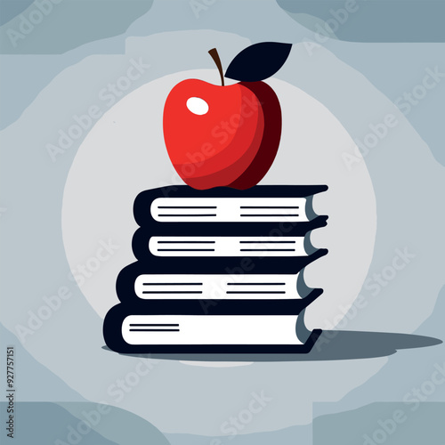 back to school book and character