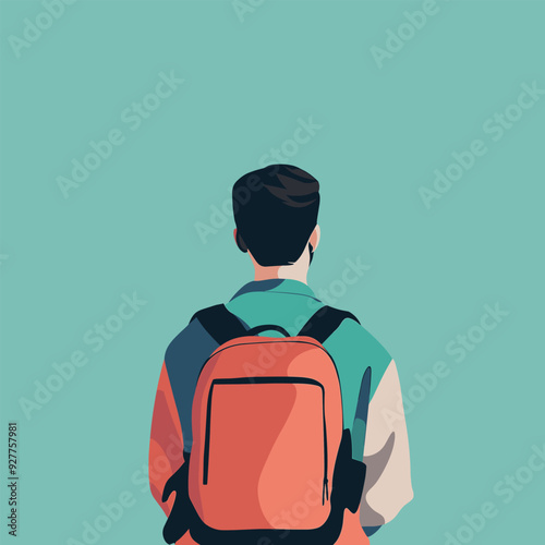back to school book and character