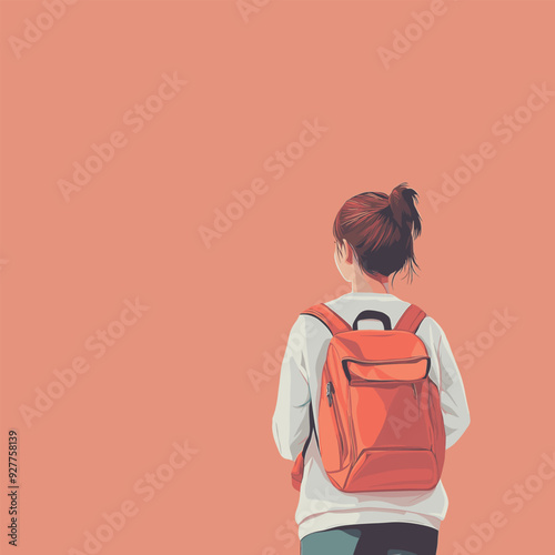 back to school book and character
