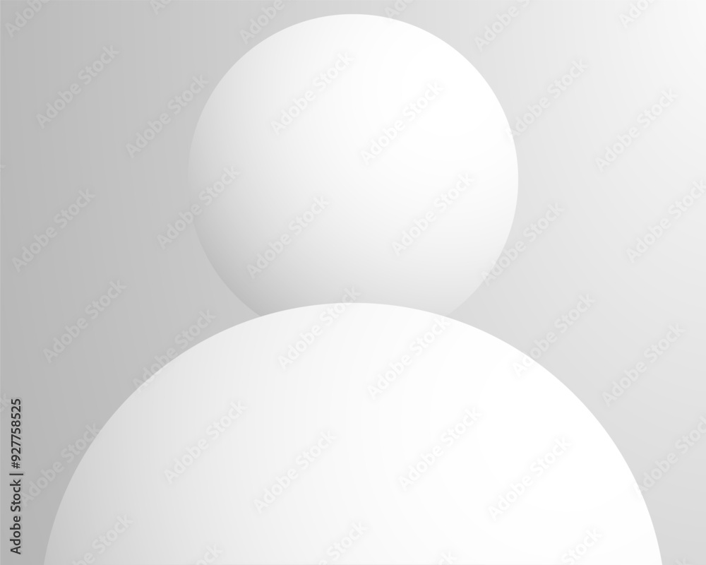 Light background with white balls, ball in empty space. White abstract 3d round spheres. Background with neumorphism circles. Geometric design circle shapes, abstract 3D circle white wallpaper Light background with white balls, ball in empty space. White abstract 3d round spheres. Background with neumorphism circles. Geometric design circle shapes, abstract 3D circle white wallpaper