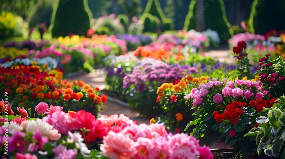Gardens magnificent parks with a variety of flowering Gardens magnificent parks with a variety of flowering