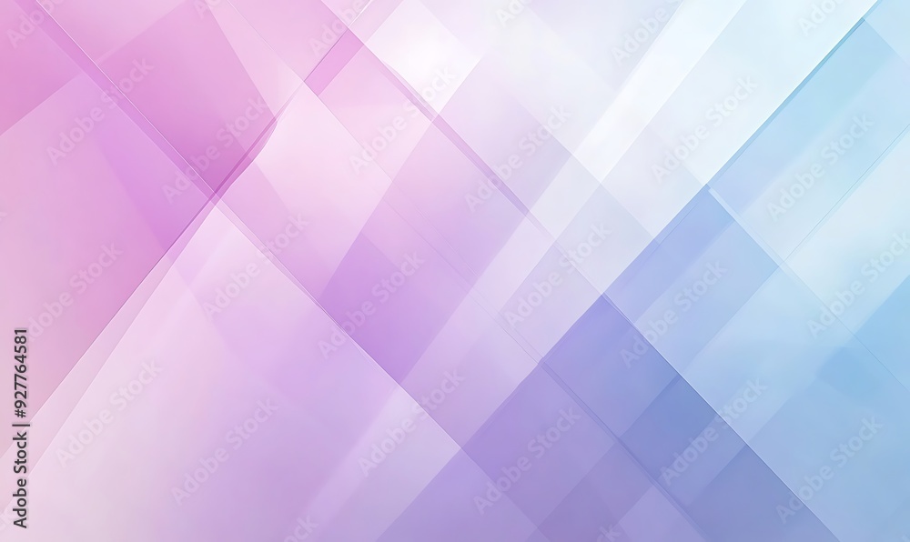 Abstract white blue and purple geometric background blended pastel hues with intersecting rectangles Abstract white blue and purple geometric background blended pastel hues with intersecting rectangles