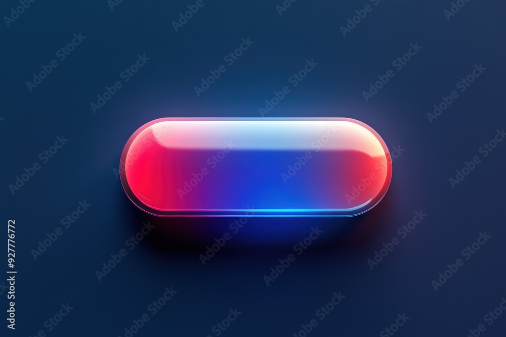 Text inside gradient capsule button design Text inside gradient capsule button design