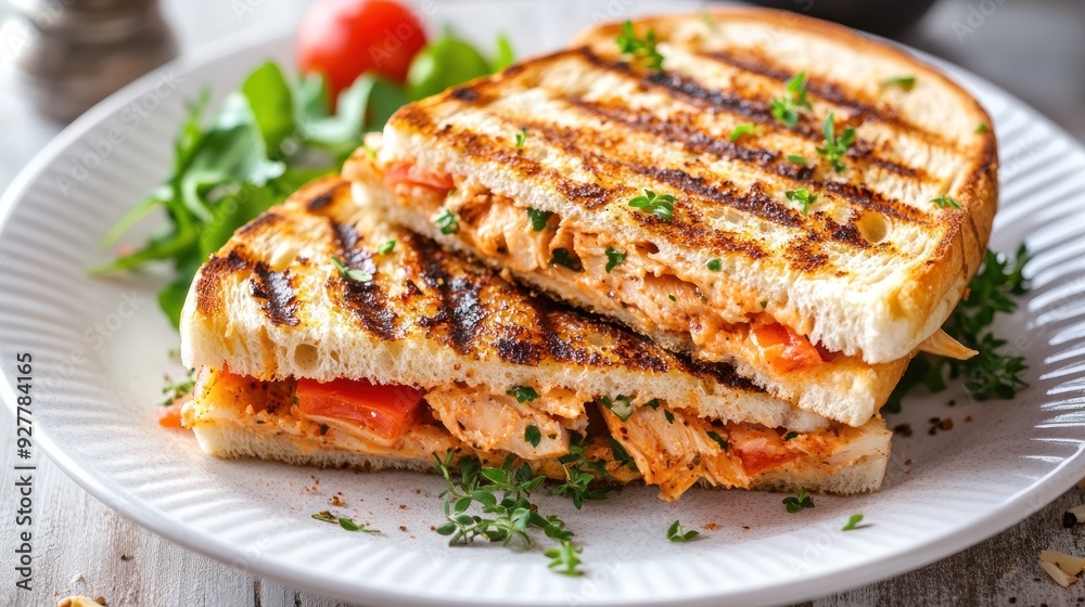 Grilled Chicken & Tomato Sandwich Grilled Chicken & Tomato Sandwich