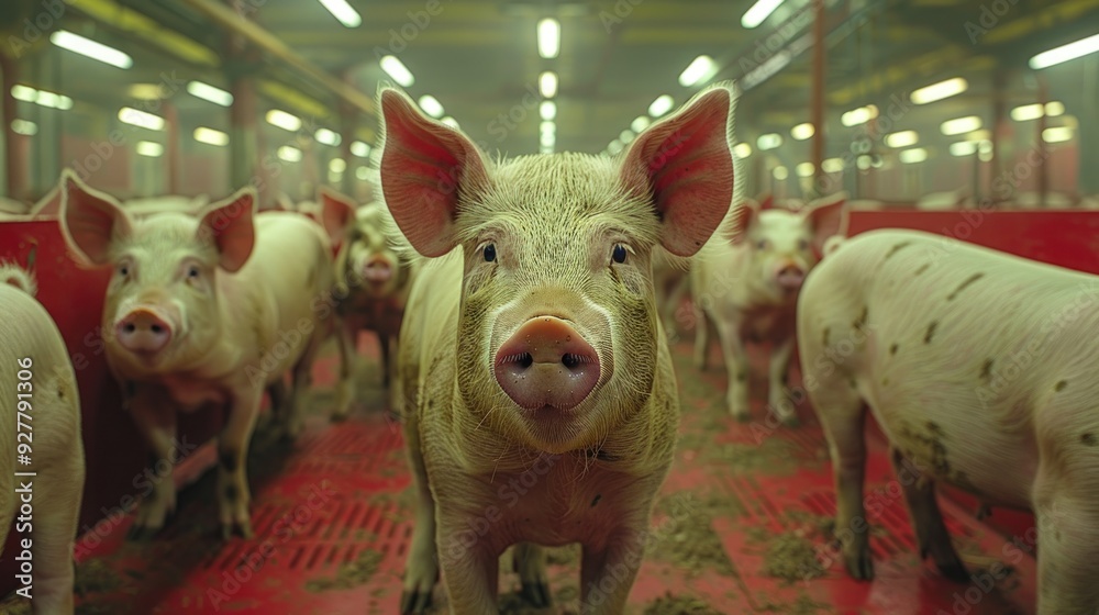 Pigs in a Farm