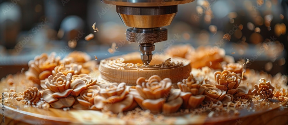 Wood Carving Machine Detail