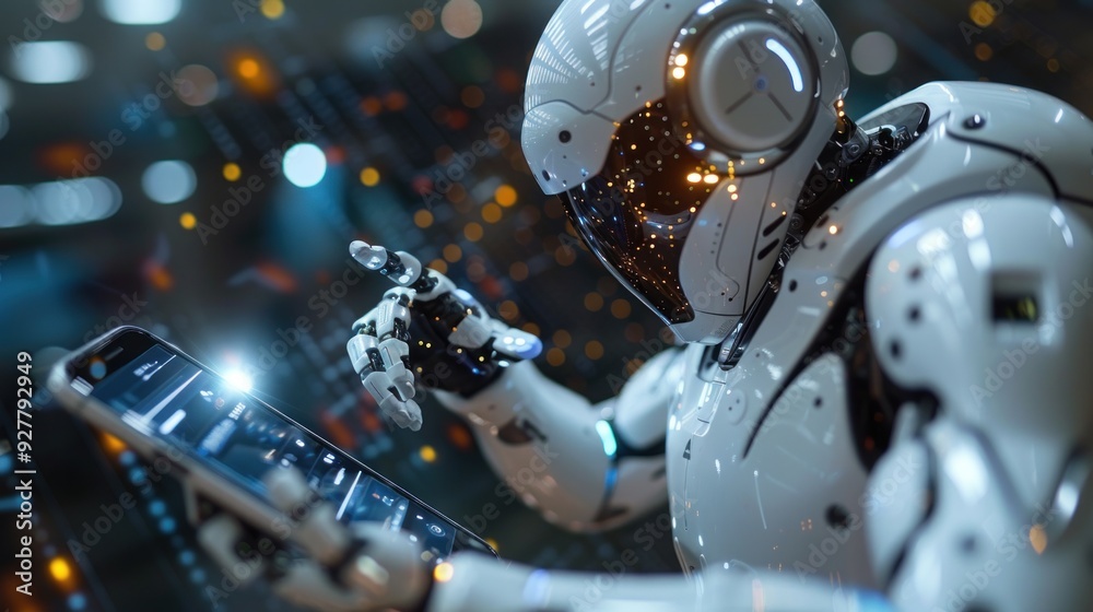 Robot Using a Smartphone