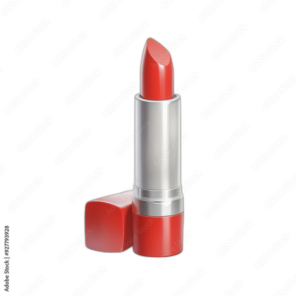 Removed background red lipstick isolated beauty cosmetics glamour make-up woman Removed background red lipstick isolated beauty cosmetics glamour make-up woman