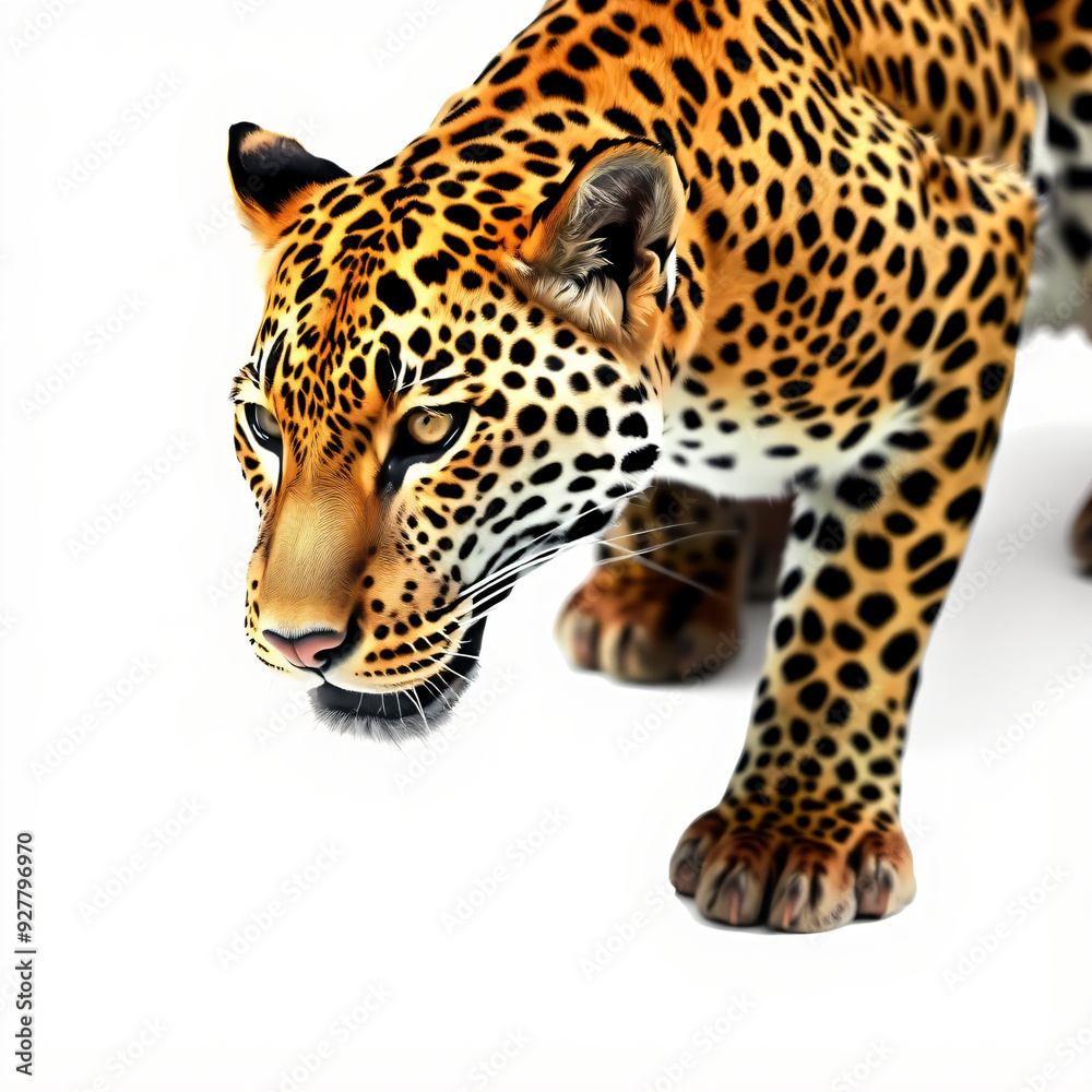 Obraz premium Stealthy Leopard