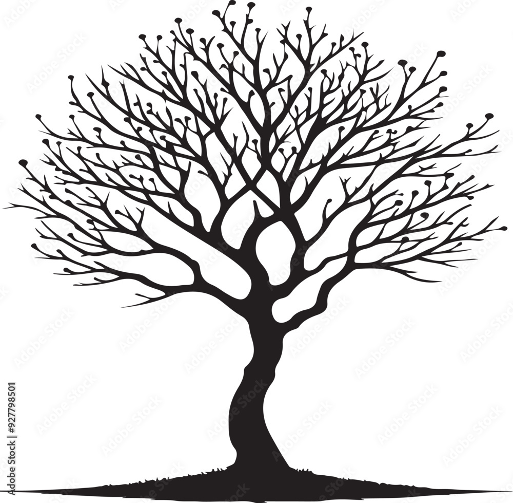 Obraz premium Stylish tree vector design