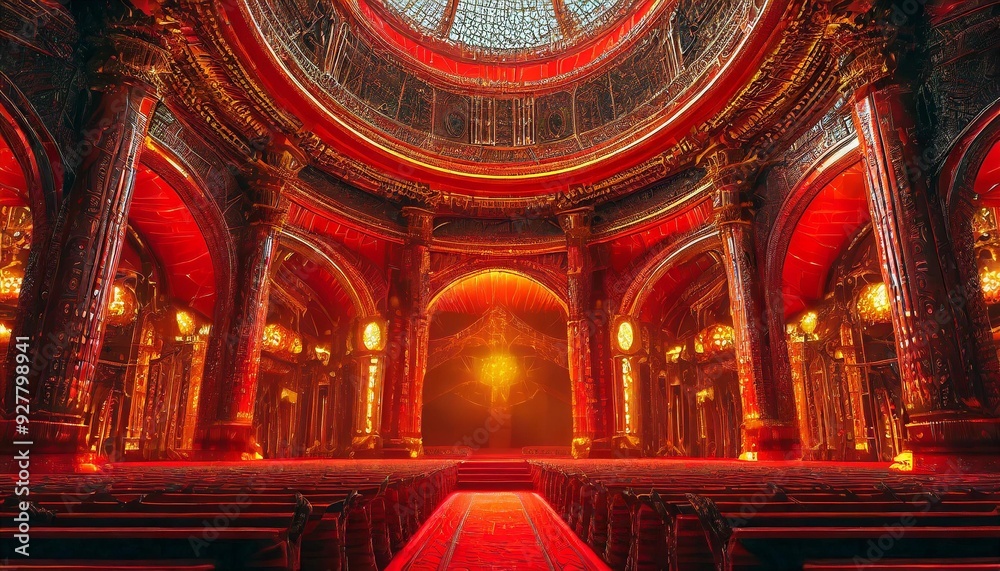 Fototapeta premium interior of the church