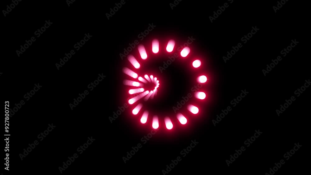 Loop Animation with Alpha channel.
MOV format.
digital glow neon effect of loading progress