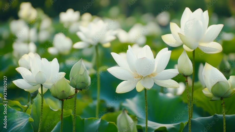 White lotus bloom flowers composition background
White lotus bloom flowers composition background