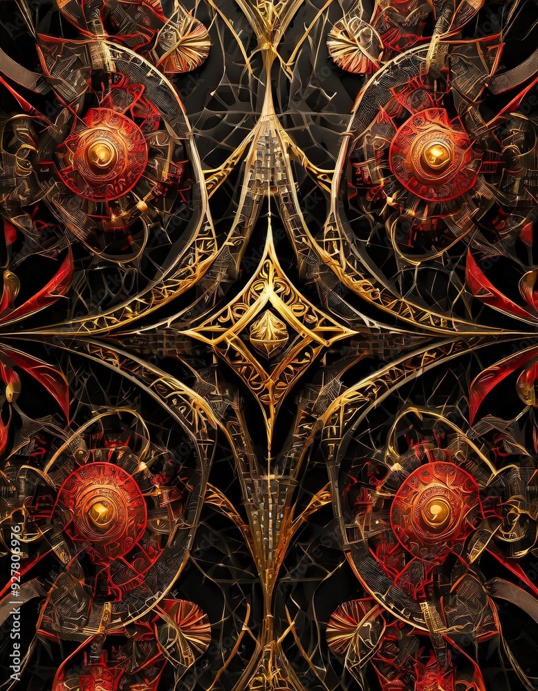 background with ornament