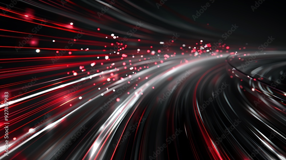 Gray and red speed abstract technology background Gray and red speed abstract technology background