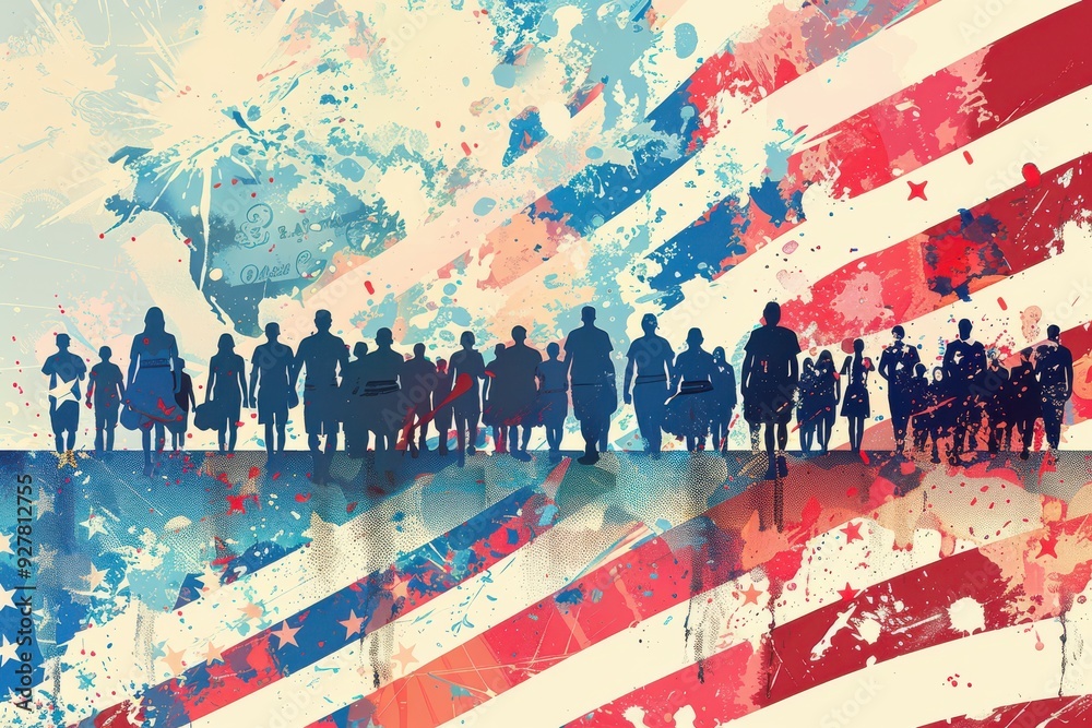 Obraz premium USA Independence Day