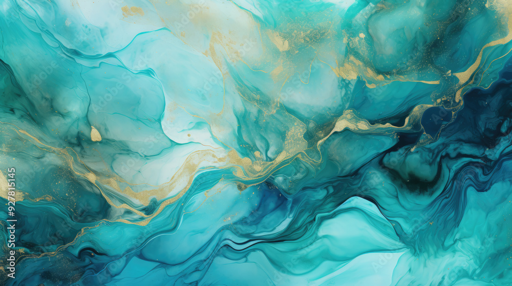 generated illustration of abstract flowing marble pastel background with golden line generated illustration of abstract flowing marble pastel background with golden line