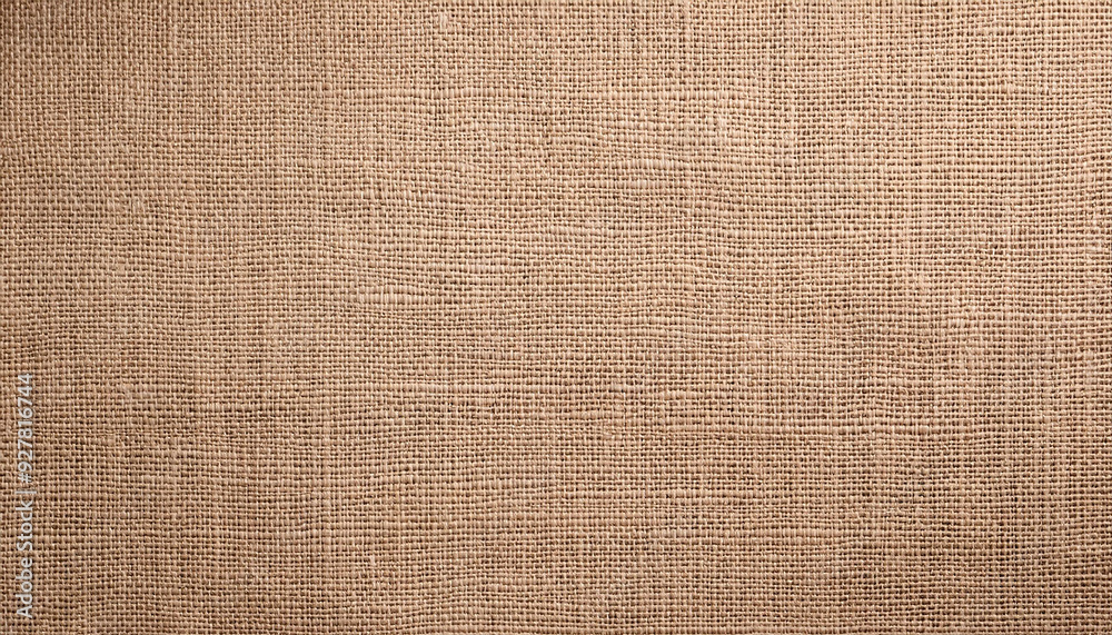 Fototapeta premium background of canvas with a natural beige texture