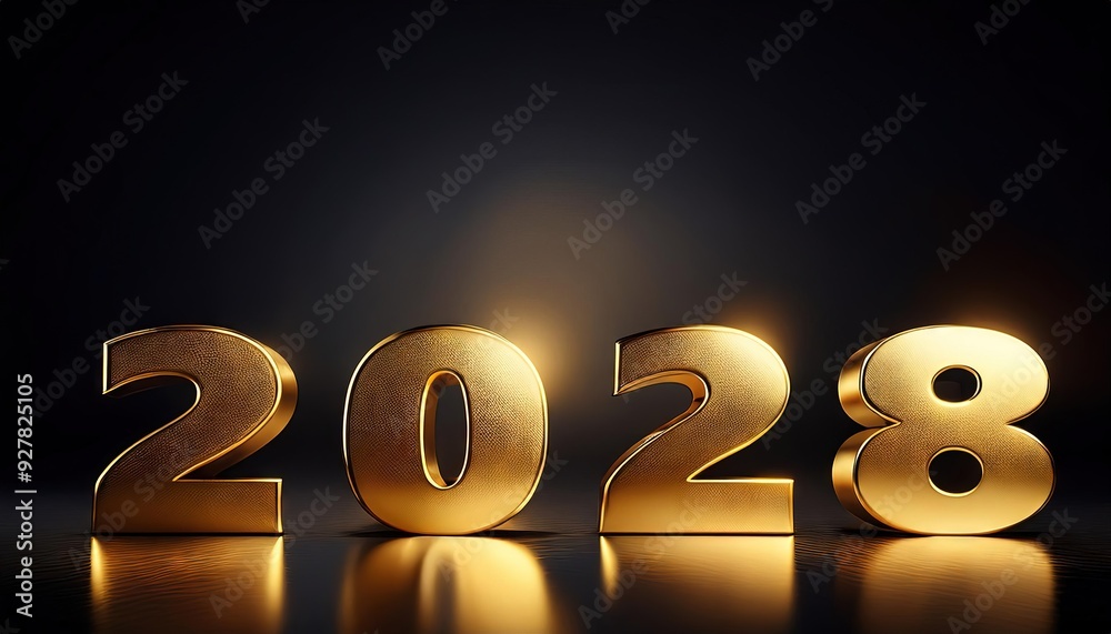 Golden 2028: Symbolizing Prosperity and New Beginnings Golden 2028: Symbolizing Prosperity and New Beginnings