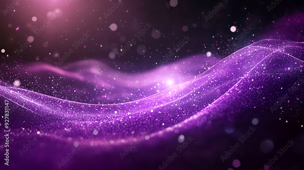digital purple particles wave and light abstract background with shining dots stars Glowing bright advanced futuristic modern dot connectivity concept, Generative AI
digital purple particles wave and light abstract background with shining dots stars Glowing bright advanced futuristic modern dot connectivity concept, Generative AI