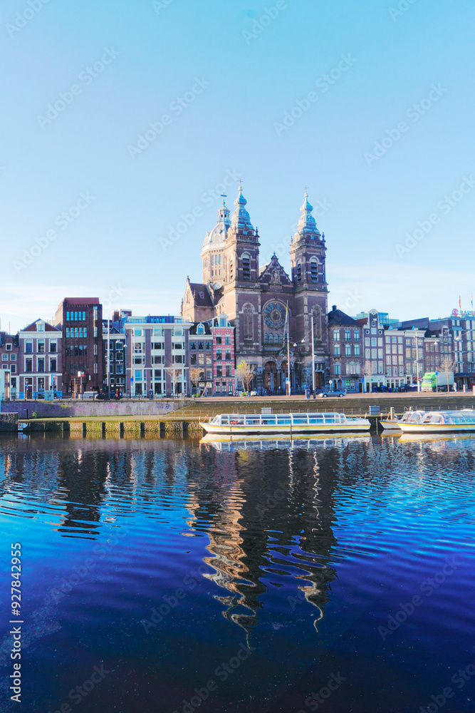 Obraz premium Church of St Nicholas , Amsterdam