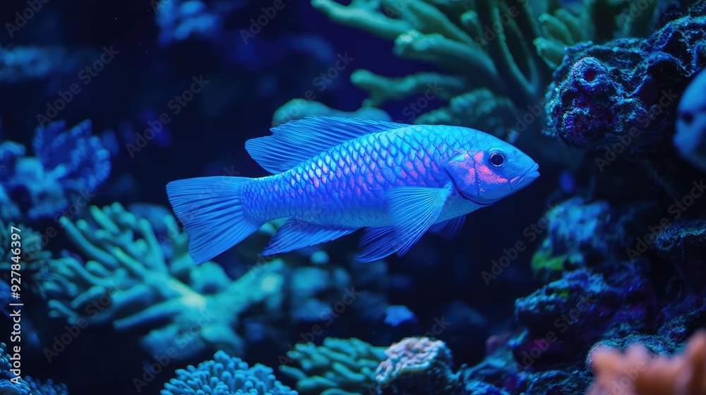 fish in aquarium