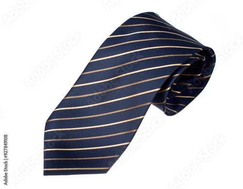 Canvas Print tie isolated on white background