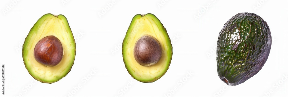 Fresh avocado fruit closeup view Fresh avocado fruit closeup view