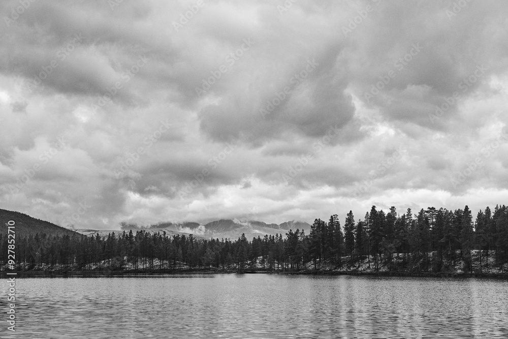 Φωτογραφία View from the area of Folldal and the Kroktjønna Lakes, Norway, in August