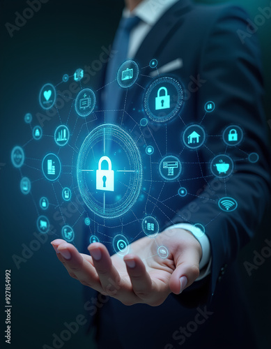 holographic interface of security symbols