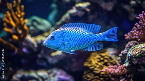 fish in aquarium