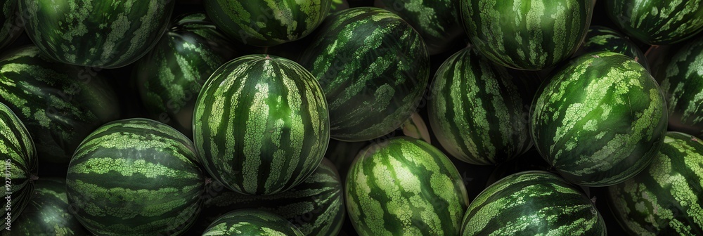 Abstract pattern texture seamless background of watermelon Abstract pattern texture seamless background of watermelon