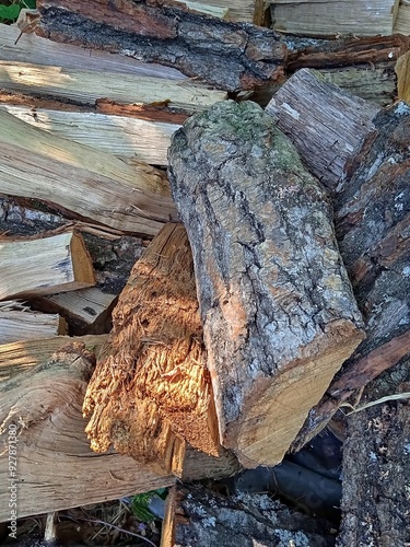 Wallpaper Mural firewood Torontodigital.ca