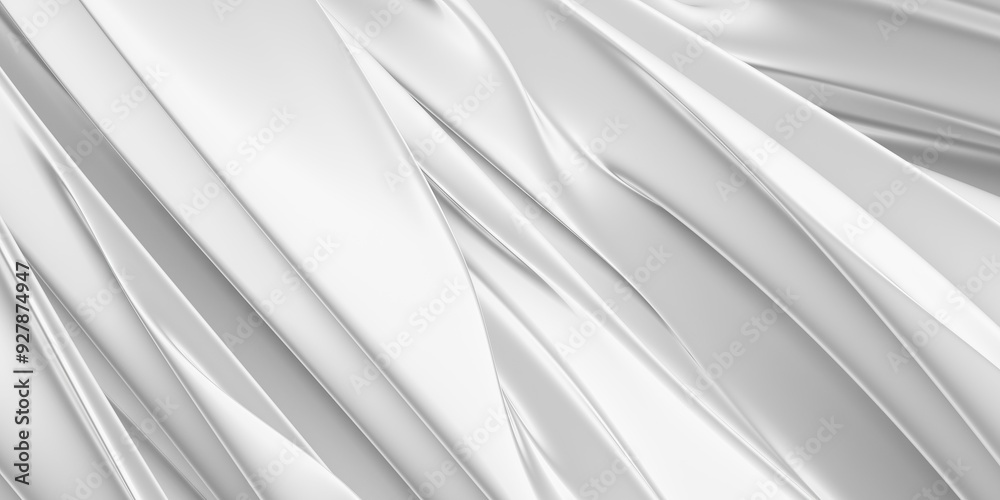 Obraz premium White background pattern waves. Wavy texture